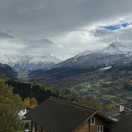 Ferienwohnung Attic In The Alps Luzein Exterior foto