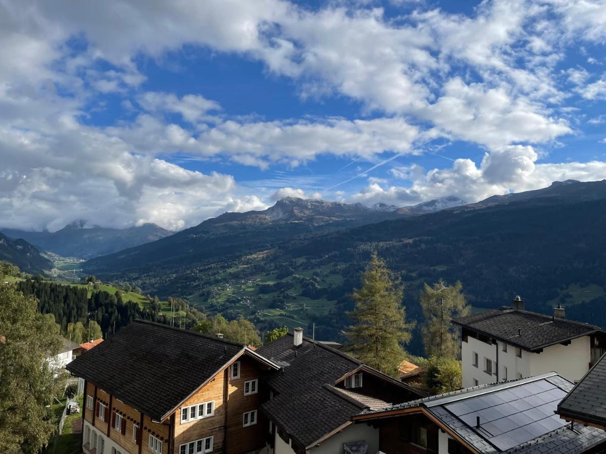 Ferienwohnung Attic In The Alps Luzein Exterior foto