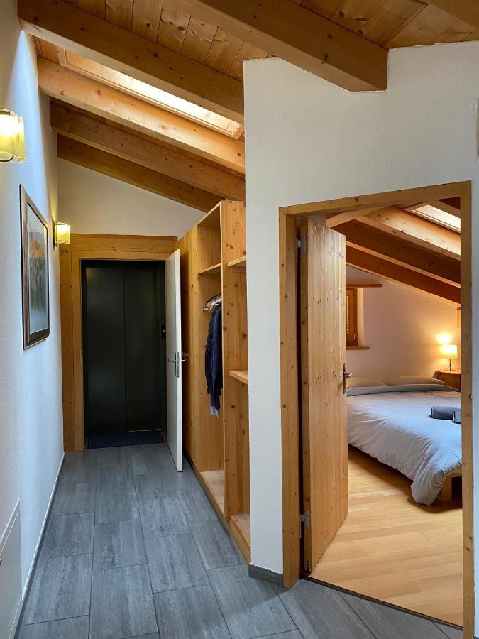 Ferienwohnung Attic In The Alps Luzein Exterior foto
